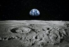 la tierra desde la luna