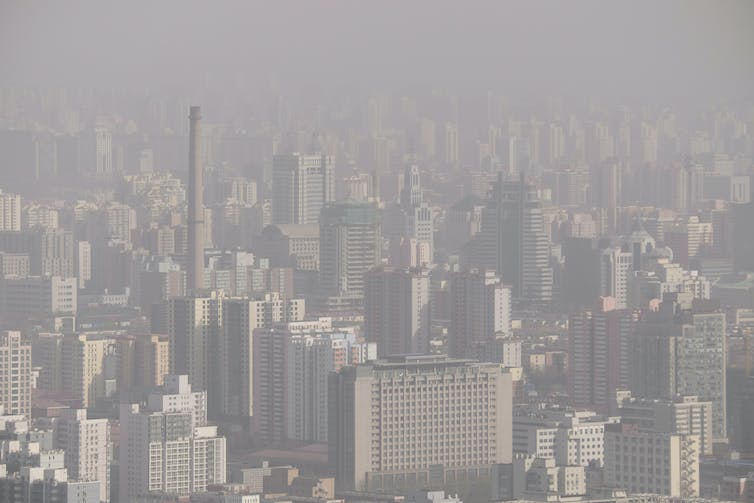 contaminación del aire china