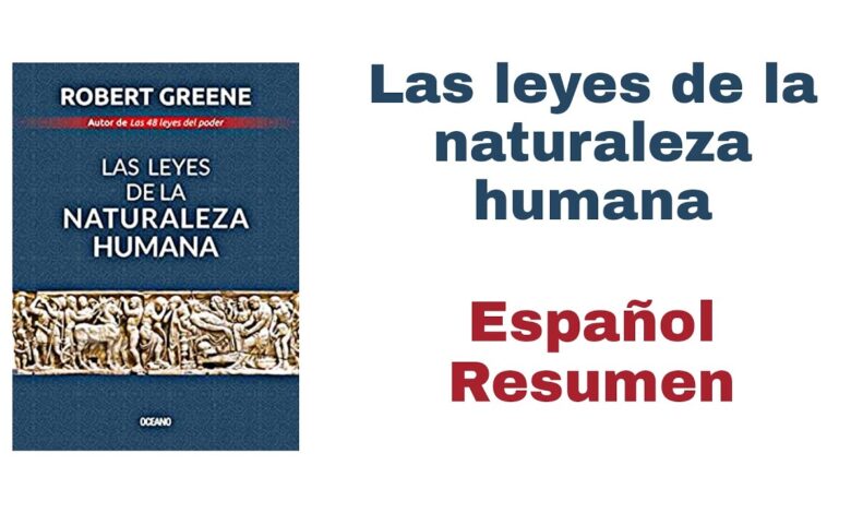 La ley de la naturaleza humana - Robert Green | Resumen en español 🎧📗 | Subtítulos ✅