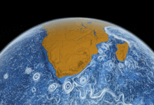 Cambio climáticoUna visión más nítida de los océanos del mundoLos modelos del comportamiento de los océanos con mayor resolución espacial podrían conducir a predicciones climáticas más precisas 13 de noviembre de 2019 — Conor Purcell y la revista Nature